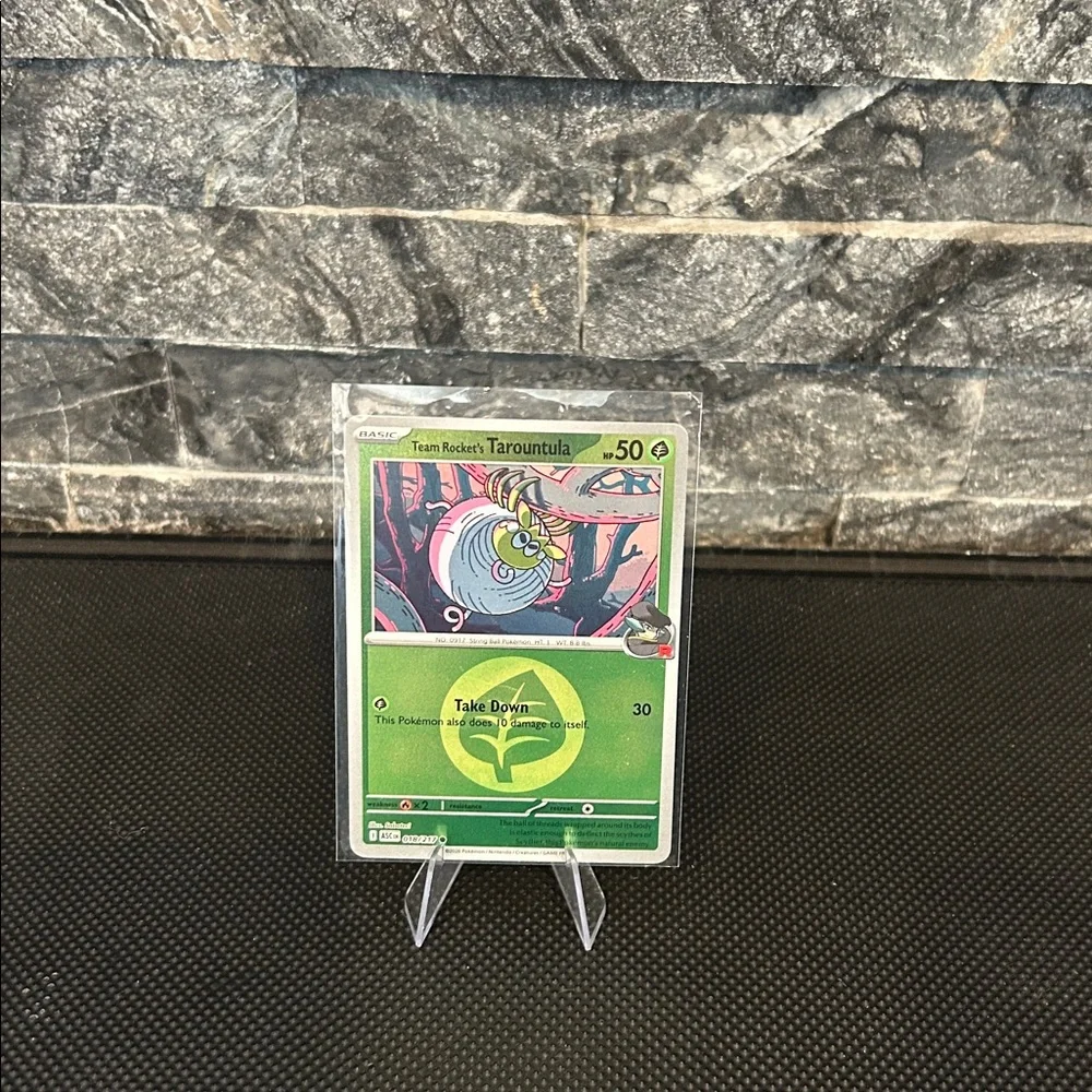 Pokemon Tarountula 018/217 Reverse Holo Card from Ascended Heroes Set M/NM‎